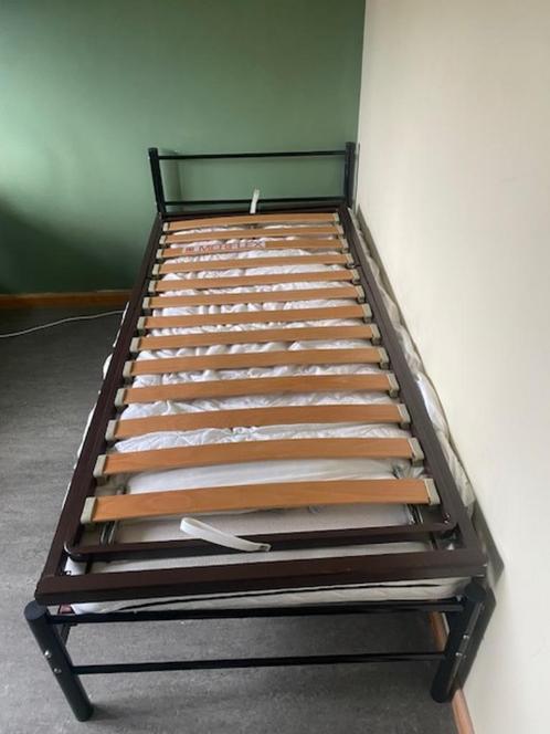 Robuuste LATTENBODEM, Huis en Inrichting, Slaapkamer | Matrassen en Bedbodems, Gebruikt, Bedbodem, 90 cm, 200 cm, Eenpersoons