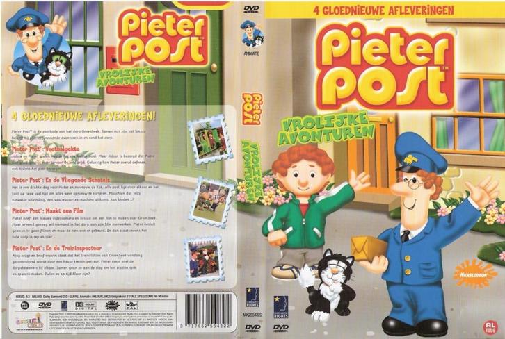 Pieter Post - vrolijke avonturen, Cd's en Dvd's, Dvd's | Kinderen en Jeugd, Zo goed als nieuw, Film, Alle leeftijden, Ophalen of Verzenden