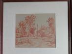 Willem de Zwart  1862 - 1931   Tekening  Rood Krijt, Antiek en Kunst, Verzenden