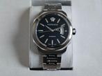 Versace Dylos Automatic herenhorloge als nieuw, Staal, Staal, Polshorloge, Ophalen of Verzenden