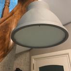 Hanglamp met industriële look in aluminium, Ophalen of Verzenden, Zo goed als nieuw