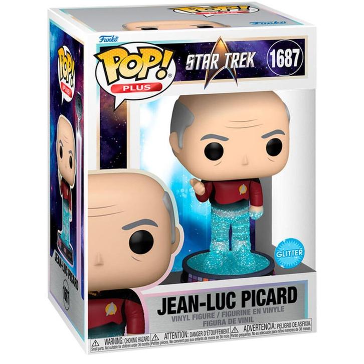 Funko POP Star Trek – J.L. Picard in Mid-Beam Glitter (1687), Verzamelen, Poppetjes en Figuurtjes, Nieuw, Ophalen of Verzenden