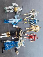 Power rangers vintage diverse figuren 8 stuks, Ophalen, Gebruikt