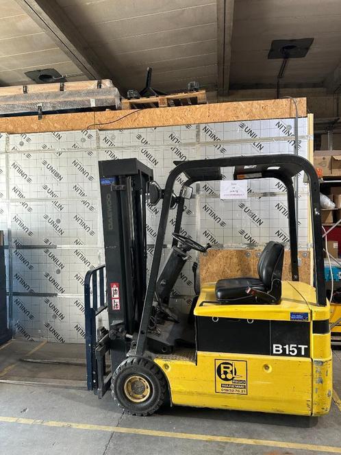 ELECTRIC Heftruck DAEWOO B15T (1,5 T), Zakelijke goederen, Machines en Bouw | Heftrucks en Intern transport, Heftruck, Elektrisch