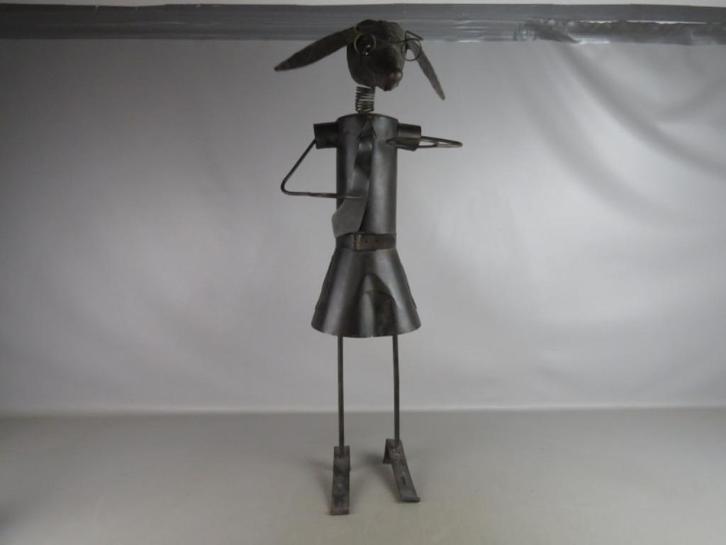 Metalen kunstwerk, Antiek en Kunst, Kunst | Designobjecten, Ophalen