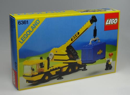LEGO Classic Town 6361 Mobile Crane MET DOOS, Kinderen en Baby's, Speelgoed | Duplo en Lego, Zo goed als nieuw, Lego, Complete set