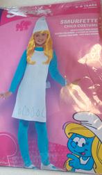 Smurfin kostuum voor carnaval, Ophalen, Zo goed als nieuw, 110 t/m 116, Meisje