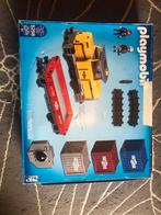 Uitgebreide set playmobil treinen, Kinderen en Baby's, Speelgoed | Playmobil, Ophalen, Zo goed als nieuw, Complete set
