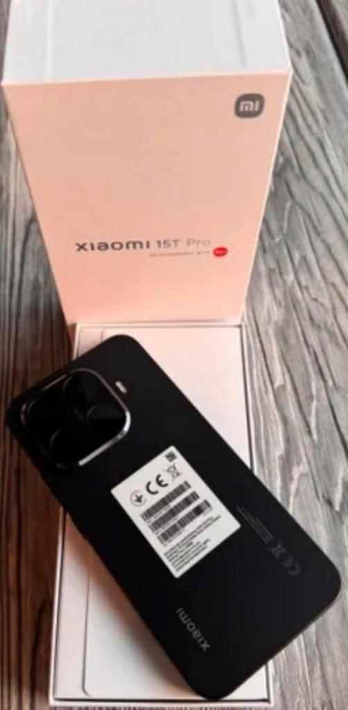 XIAOMI 15T PRO - ZWART - 512 GB - 12 GB (nieuw), Telecommunicatie, Mobiele telefoons | Overige merken, Nieuw, Zonder abonnement