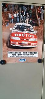 Affiche Bastos Ford Sierra Cosworth 4wd Snyers, Comme neuf, Enlèvement ou Envoi