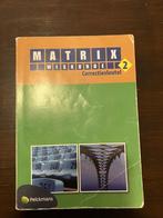 Wiskunde boek Matrix 2 correctiesleutel, Boeken, Ophalen of Verzenden, Gelezen, ASO, Wiskunde A