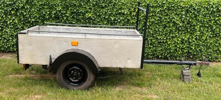 Aanhangwagen enkelasser, Auto diversen, Aanhangers en Bagagewagens, Zo goed als nieuw, Ophalen