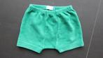 Groen shortje van P'tit filou (maat 62), Kinderen en Baby's, Babykleding | Maat 62, Gebruikt, Broekje, Ophalen of Verzenden, Jongetje