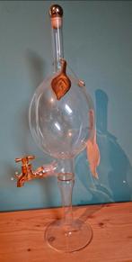Fontaine à liqueur en verre soufflé avec petit rob, Enlèvement ou Envoi