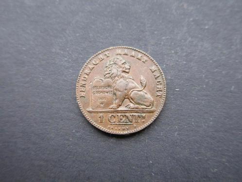 1 Centime 1907 Belgique (flamande) km#34 SUP, Timbres & Monnaies, Monnaies | Belgique, Monnaie en vrac, Bronze, Envoi