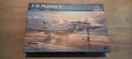 F-4 J Phantom Italeri 1/48 Zonder decals, Verzenden, Zo goed als nieuw, Italeri