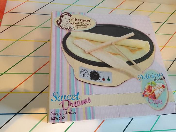 pannenkoekenmaker, Elektronische apparatuur, Wafelijzers, Nieuw, Verzenden