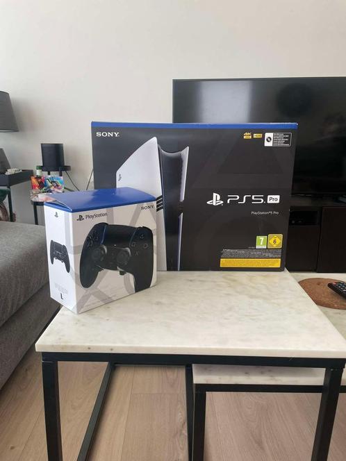 PS5 pro met edge controller, Games en Spelcomputers, Spelcomputers | Sony PlayStation 5, Zo goed als nieuw, Playstation 5, Ophalen
