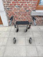 Tribunes déambulateurs 4 roues, freins et assise, Ophalen, Opvouwbaar