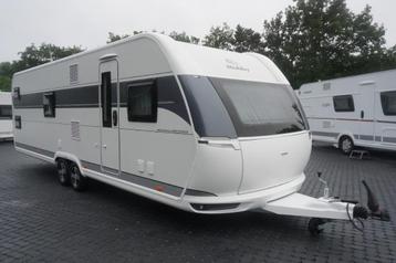 Nieuwe 6pers.Hobby met rondzit, stapelbed, BADKAMERCARAVAN