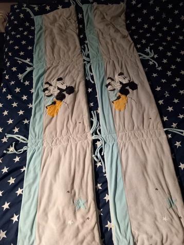 Lot de 2 tour de lit Mickey, Enlèvement, Comme neuf, Autres types