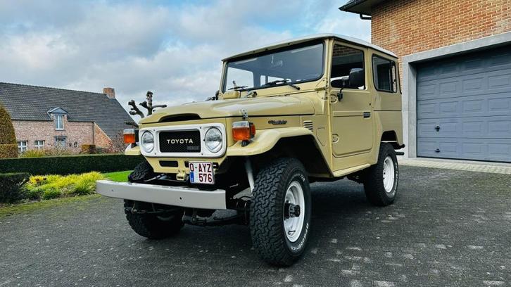 Toyota Land Cruiser BJ42 perfecte restauratie, Auto's, Toyota, Particulier, Landcruiser, 4x4, Lederen bekleding, Trekhaak, Diesel