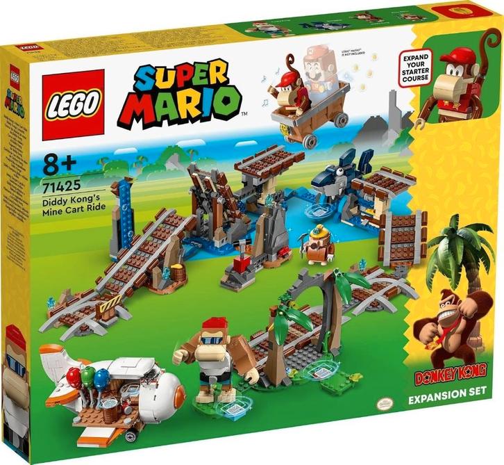 Neuf - Lego Super Mario - Chariot de mine (71425), Enfants & Bébés, Jouets | Duplo & Lego, Neuf, Lego, Ensemble complet, Enlèvement ou Envoi