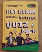 Het Dikke Ketnet Quiz Boek, Boeken, Kinderboeken | Jeugd | 10 tot 12 jaar, Ophalen of Verzenden, Gelezen, Non-fictie