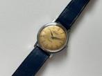 Nivada Antartic III (vintage 1960's), Handtassen en Accessoires, Overige merken, Staal, Met bandje, Polshorloge