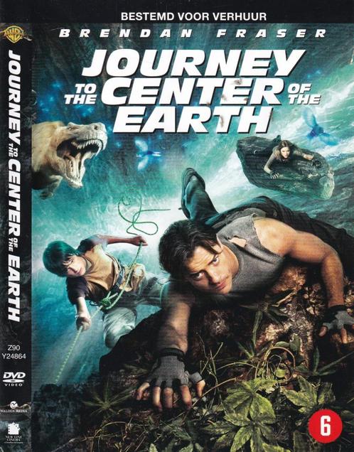 Voyage au centre de la Terre (2008) Brendan Fraser - J, CD & DVD, DVD | Aventure, Comme neuf, Tous les âges, Enlèvement ou Envoi