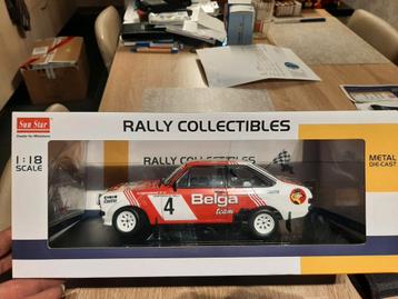 1/18 Sunstar Ford Escort RS 1800 Belga  beschikbaar voor biedingen
