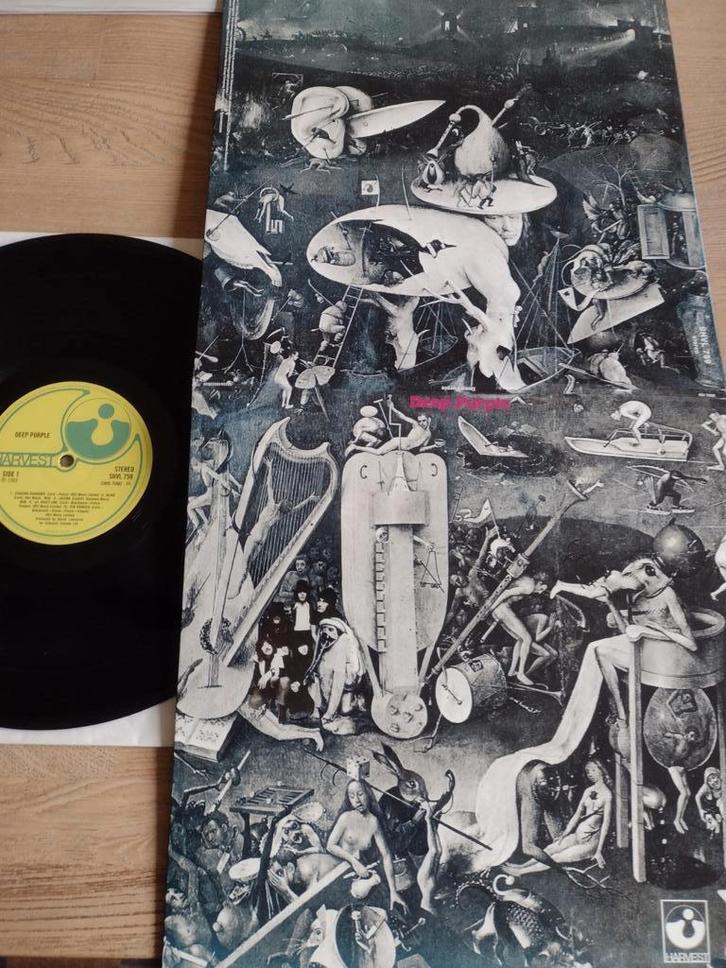 3° LP van DEEP PURPLE: DEEP PURPLE (1969) klaphoes, Cd's en Dvd's, Vinyl | Hardrock en Metal, Zo goed als nieuw, Ophalen of Verzenden