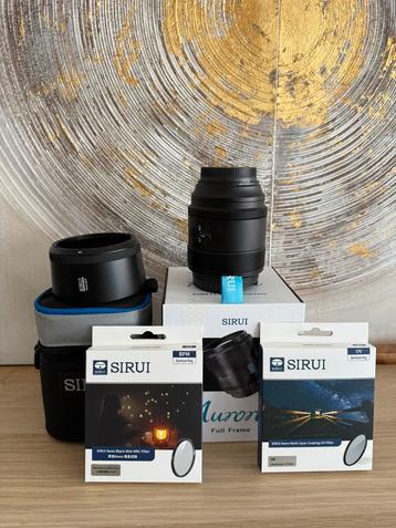Sirui 85mm F1.4 (met 2 filters) voor Fujifilm beschikbaar voor biedingen