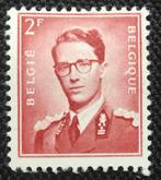 1953. Boudewijn 2Fr. 924-Cu. MLH. Rode stippen., Postzegels en Munten, Postzegels | Europa | België, Met plakker, Koninklijk huis
