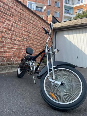 Velo electriques CHOPPERS FLAMME 60V 30km/h 50km autonomie beschikbaar voor biedingen