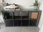 Expedit/Kallax kast 2x4 in grijs lak, Ophalen, Gebruikt