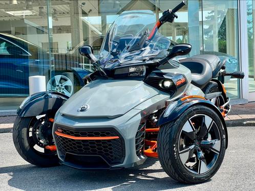 Can-Am Spyder F3-S 1330 Ace Gravity Grey, Motoren, Quads en Trikes, meer dan 35 kW, 3 cilinders, Ophalen