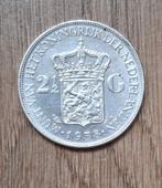 NEDERLANDS 2,5 gulden zilver zilver Wilhelmina 1938, Postzegels en Munten, Ophalen of Verzenden, Koningin Wilhelmina, 2½ gulden