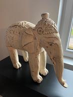 Houten olifant, Ophalen