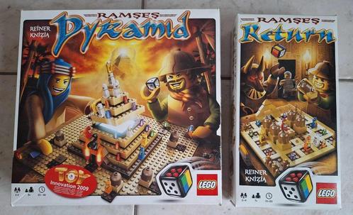 Lego 3843 Ramses Pyramid + 3855 Ramses Return, Kinderen en Baby's, Speelgoed | Duplo en Lego, Zo goed als nieuw, Lego, Complete set