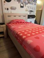 Twee éénpersoonsbedden inclusief lattenbodem (excl. matras), Huis en Inrichting, Ophalen, Gebruikt, 90 cm, Eenpersoons