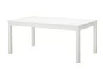 Table extensible Bjursta blanche, Rectangulaire, 50 à 100 cm, Enlèvement, 150 à 200 cm