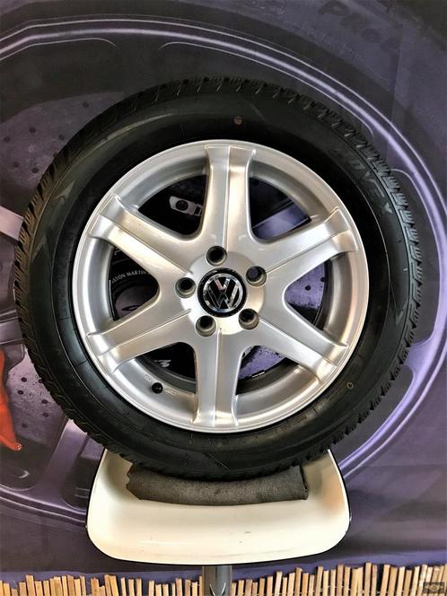 16 inch 5x112 VW Golf 7 Repl. Velgen Nieuw + Nieuw Winterban, Auto-onderdelen, Banden en Velgen, Banden en Velgen, Winterbanden