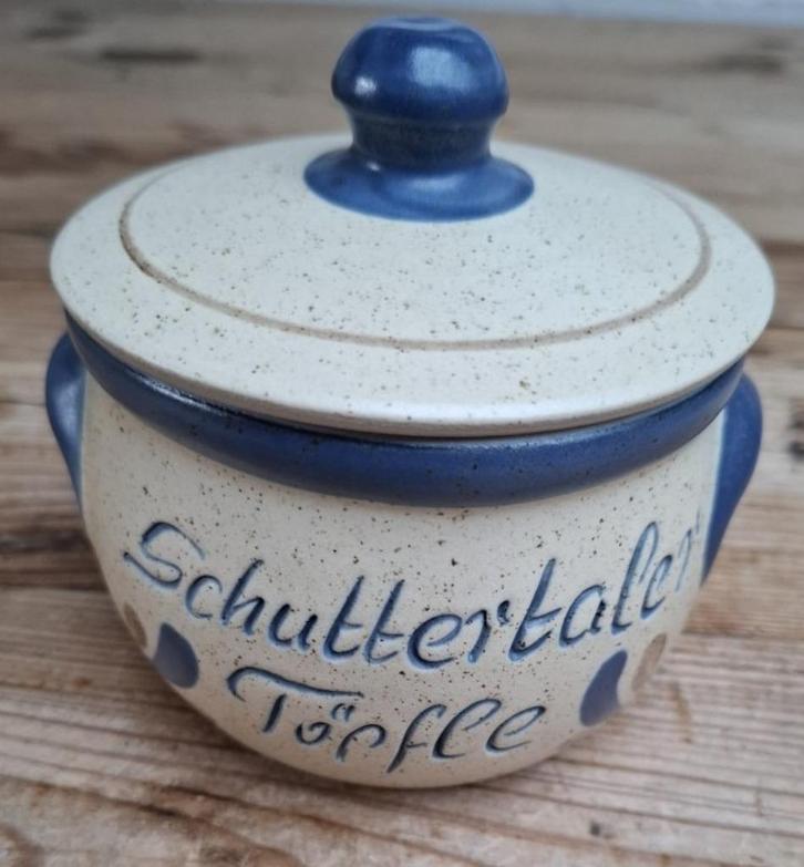 Duits, Westerwalder Steinzeug, steengoed potje, Schuttertal, Antiquités & Art, Curiosités & Brocante, Enlèvement ou Envoi