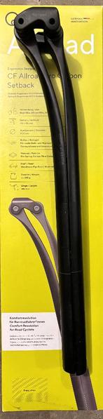 Tige de selle Ergon CF Allroad Pro Carbon Setback, Fietsen en Brommers, Ophalen, Algemeen, Zo goed als nieuw, Zadel