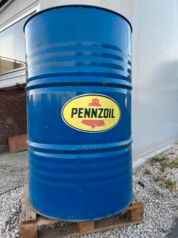 208L Barrel Olievat PennzOil beschikbaar voor biedingen