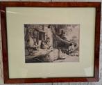 Ets uit 1652, Antiek en Kunst, Ophalen of Verzenden
