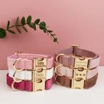 Hond Gepersonaliseerde Hondenhalsband en Riem Set | Op Maat, Dieren en Toebehoren