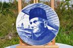 plat mural delft pecheur  (102), Antiquités & Art, Enlèvement ou Envoi
