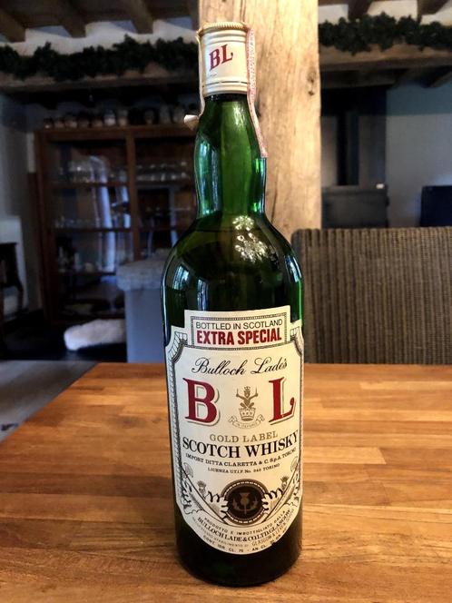 whisky Bulloch Lade's Gold Label, Verzamelen, Wijnen, Vol, Verzenden